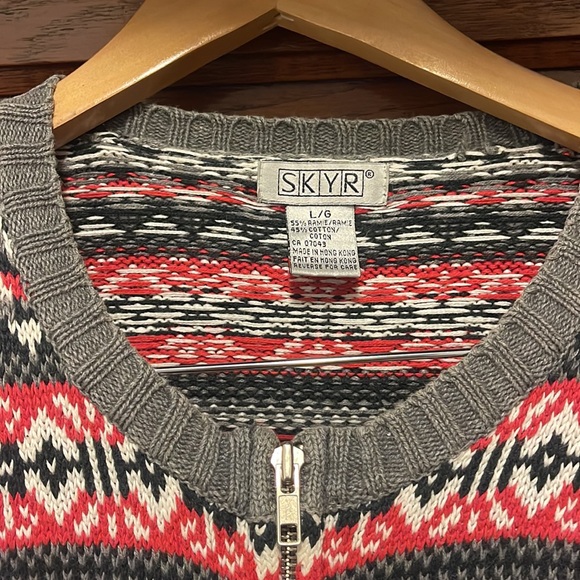 Vintage SKYR Nordic sweater. Size L - Picture 2 of 3